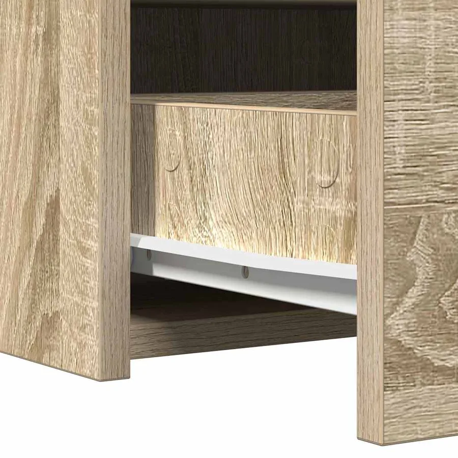 Table de Toilette Marron 100 x 40 x 70 cm Bois d'ingénierie - 11