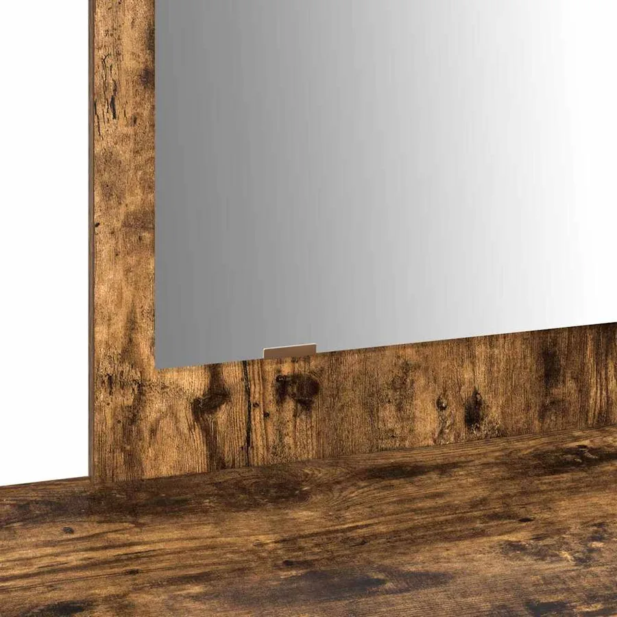 Table de Toilette Marron 100 x 40 x 70 cm Bois d'ingénierie - 10