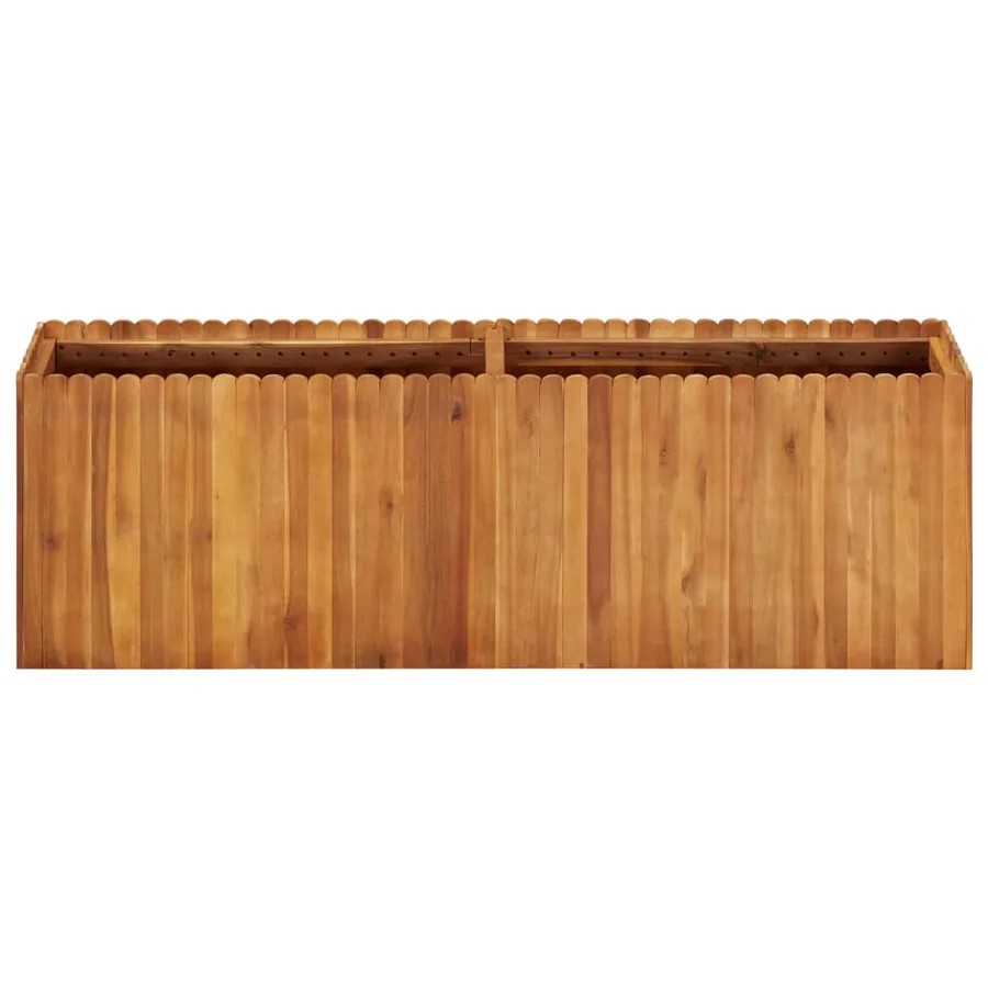 Lit surélevé de jardin 150x30x50 cm Bois massif d'acacia - 2
