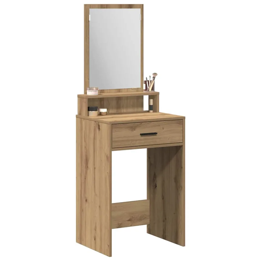 Table de Toilette Chêne artisanal 50 x 41 x 140 cm - 3