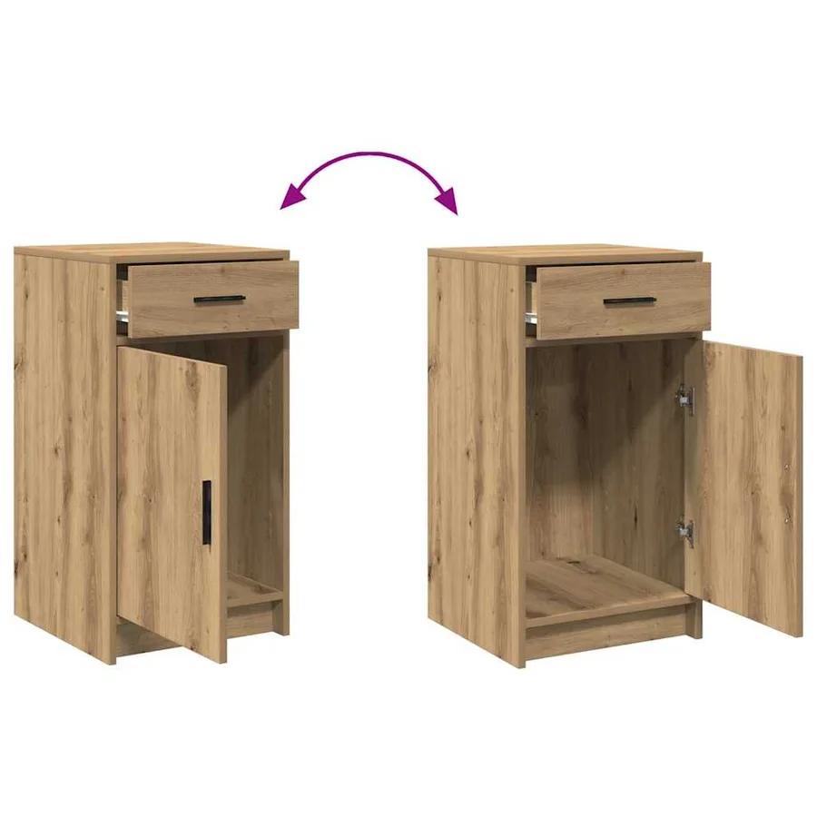 Table de Toilette 2 pcs Marron 50 x 41 x 135 cm - 13