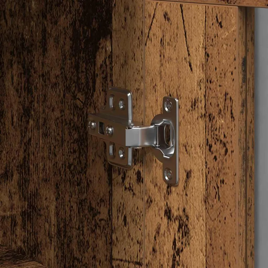 Meuble mural Bois Ancien 69,5 x 34 x 90 cm Bois d'ingénierie - 9