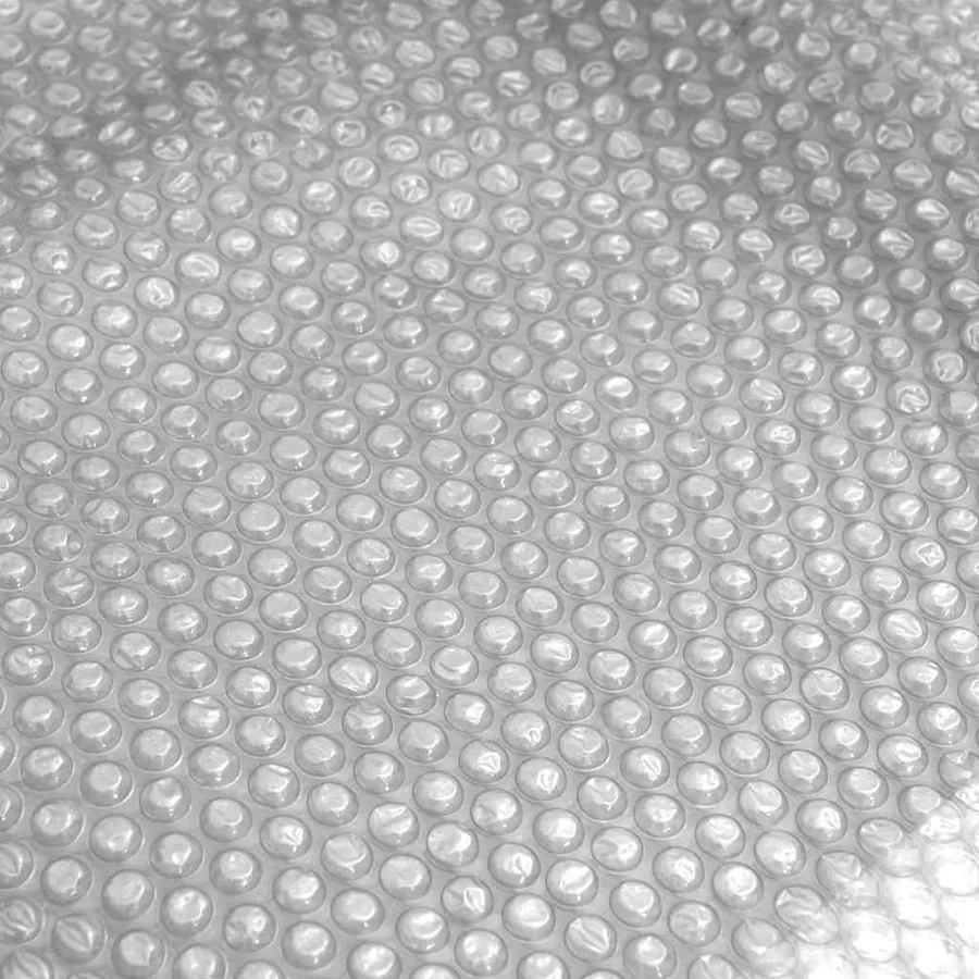 Film solaire de piscine flottant PE 450x220 cm Gris - 5