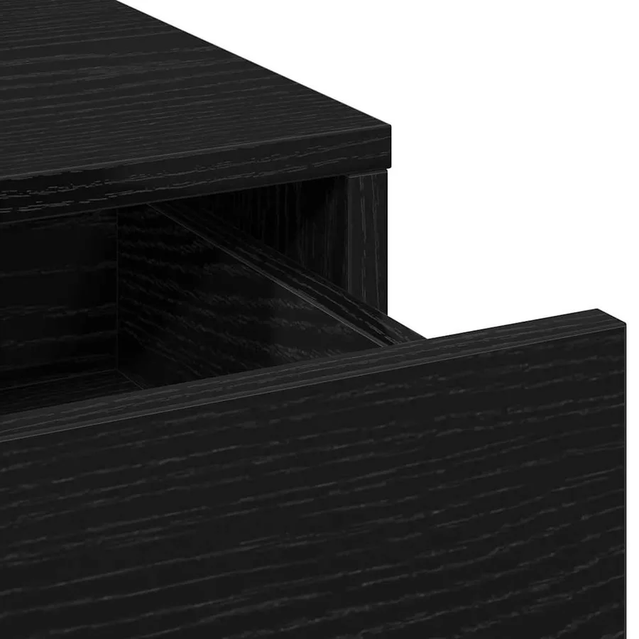 Haut Armoire Chêne noir 40 x 41 x 135 cm Bois d'ingénierie - 8