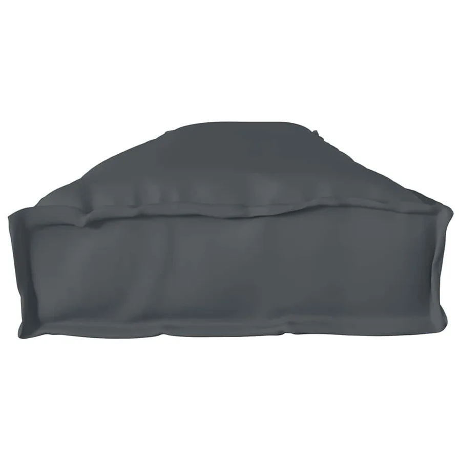 Coussin de palette Anthracite 200 x 40 x 8 cm Tissu Oxford - 7