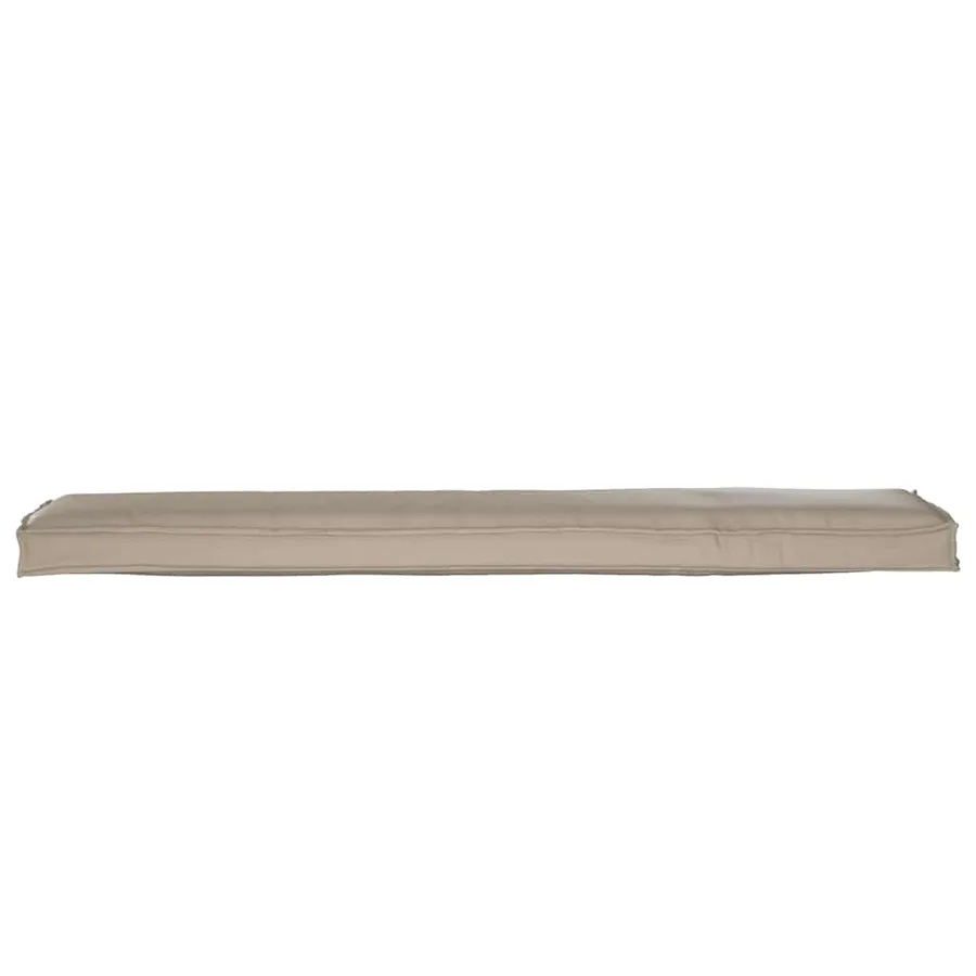 Coussin de palette Taupe 180 x 40 x 8 cm Tissu Oxford - 6