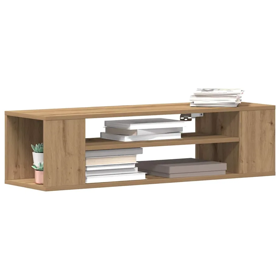 Meuble TV 100 x 30 x 26,5 cm artisian oak Bois d'ingénierie - 3