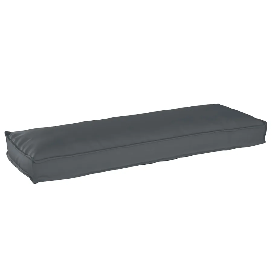 Coussin Anthracite 120 x 40 x 8 cm Tissu Oxford