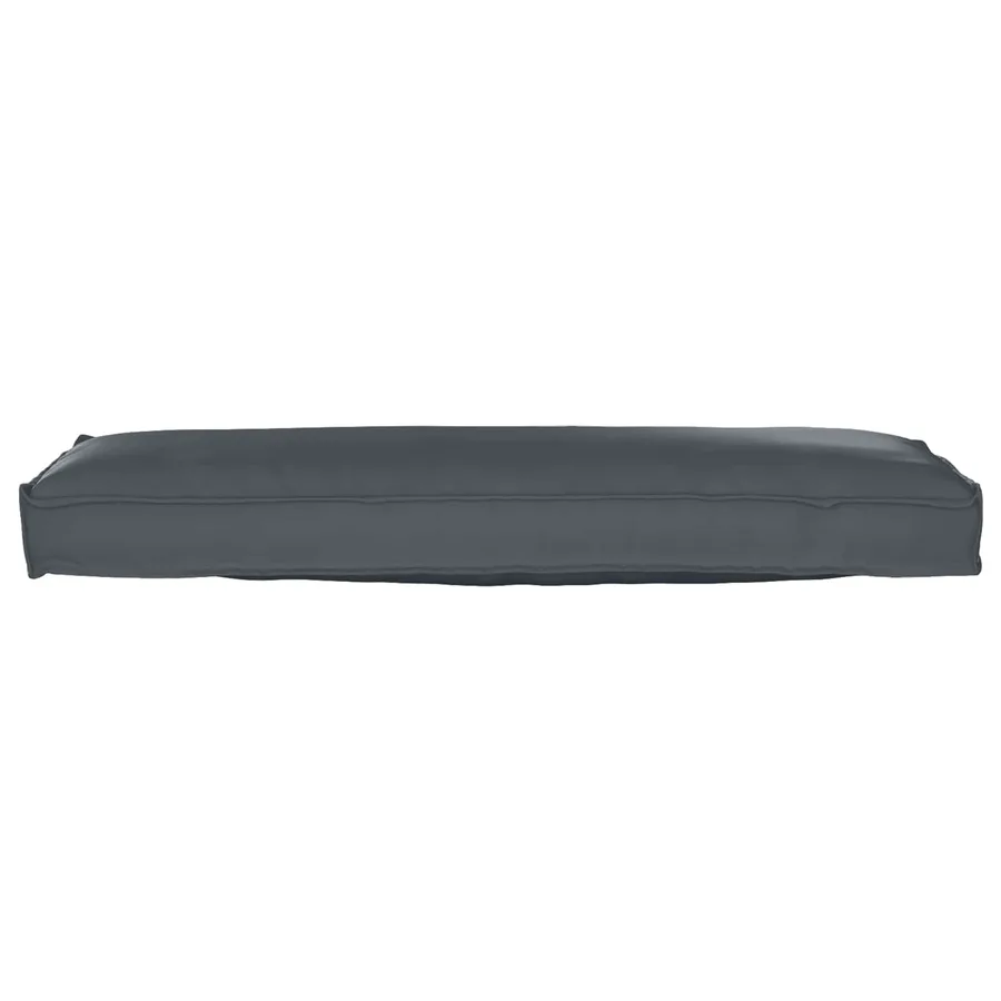 Coussin Anthracite 120 x 40 x 8 cm Tissu Oxford - 3