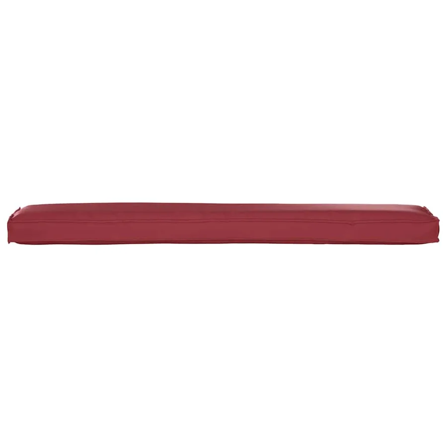Coussin de palette Bordeaux 200 x 40 x 8 cm Tissu Oxford - 6