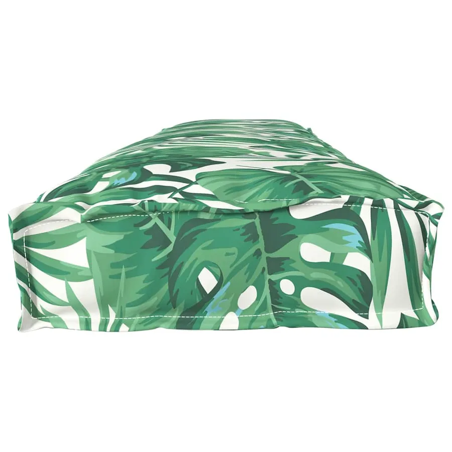 Coussin de palette Motif feuille 200 x 40 x 8 cm Tissu Oxford - 7