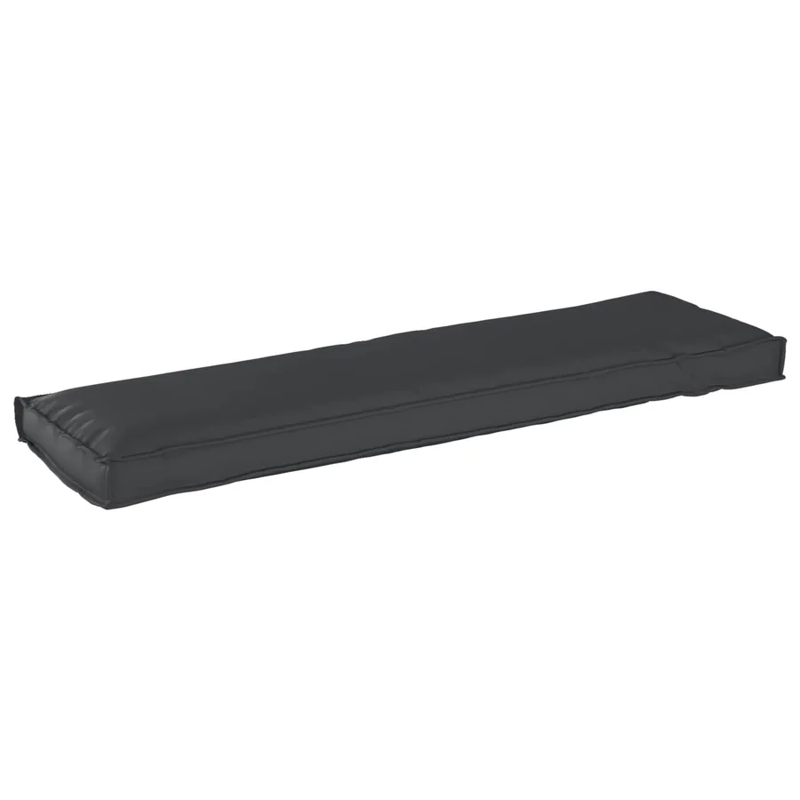 Coussin Noir 140 x 40 x 8 cm Tissu Oxford