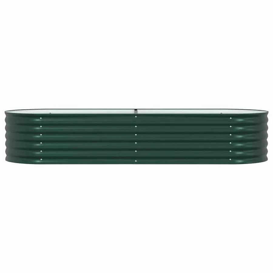 Lit surélevé Vert 240 x 80 x 44 cm Acier - 6