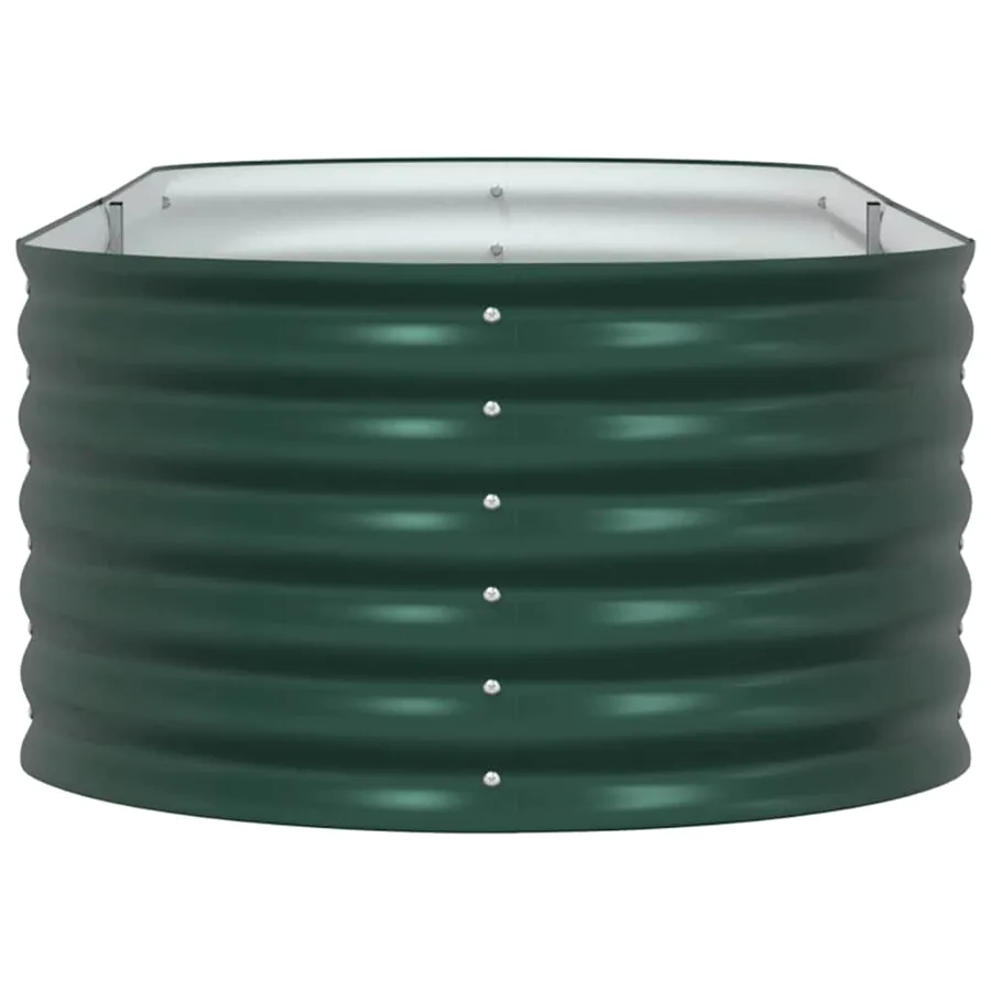 Lit surélevé Vert 240 x 80 x 44 cm Acier - 7