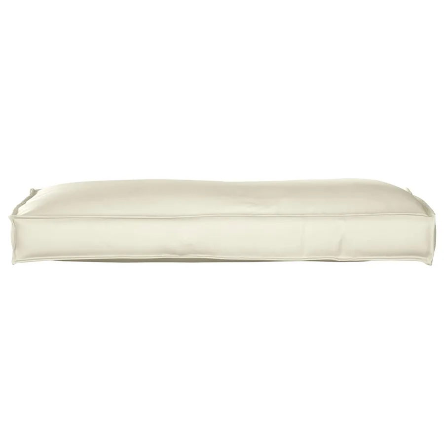 Coussin Crème 120 x 40 x 12 cm Tissu Oxford - 3