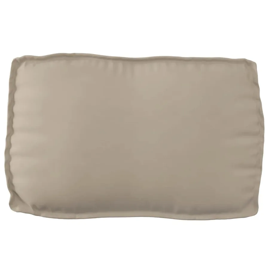 Coussin Taupe 70 x 40 x 12 cm Tissu Oxford - 5