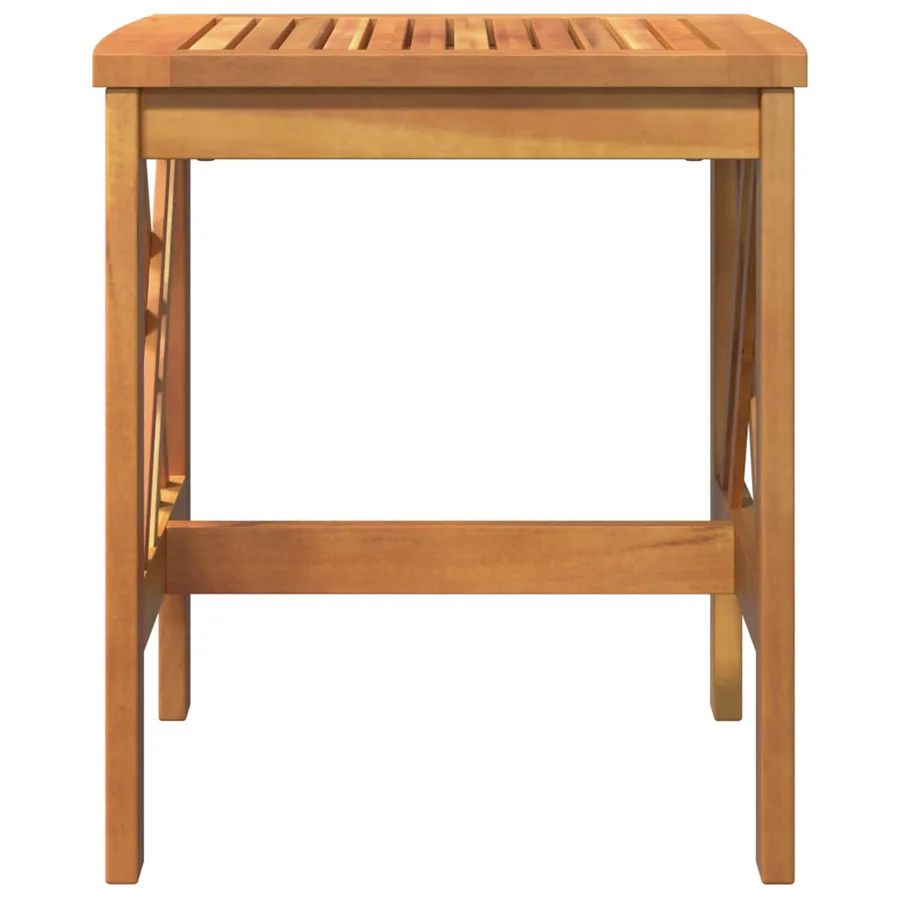 Table d'appoint Bois d'Acacia Massif Huile Naturelle - 3