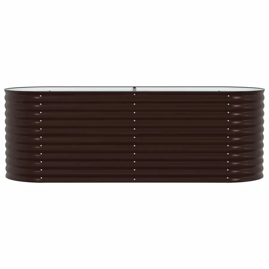 Lit surélevé Marron 240 x 80 x 81 cm Acier - 6