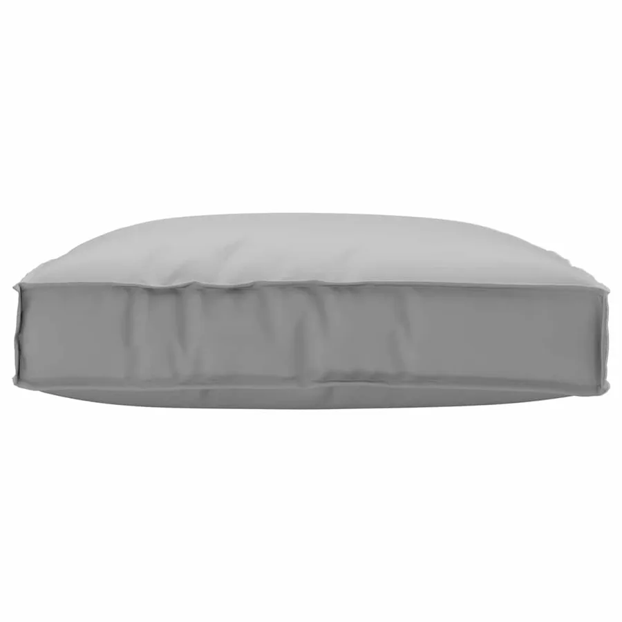 Coussin Gris 80 x 80 x 12 cm Tissu Oxford - 5
