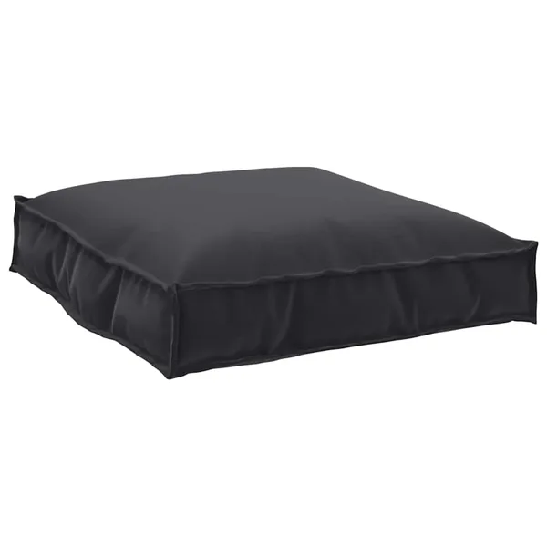 Coussin Noir 70 x 70 x 12 cm Tissu Oxford