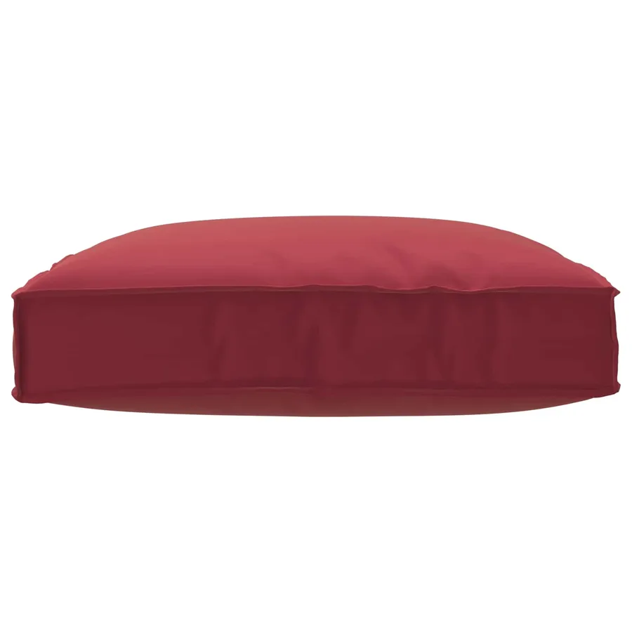 Coussin Bordeaux 80 x 80 x 12 cm Tissu Oxford - 3
