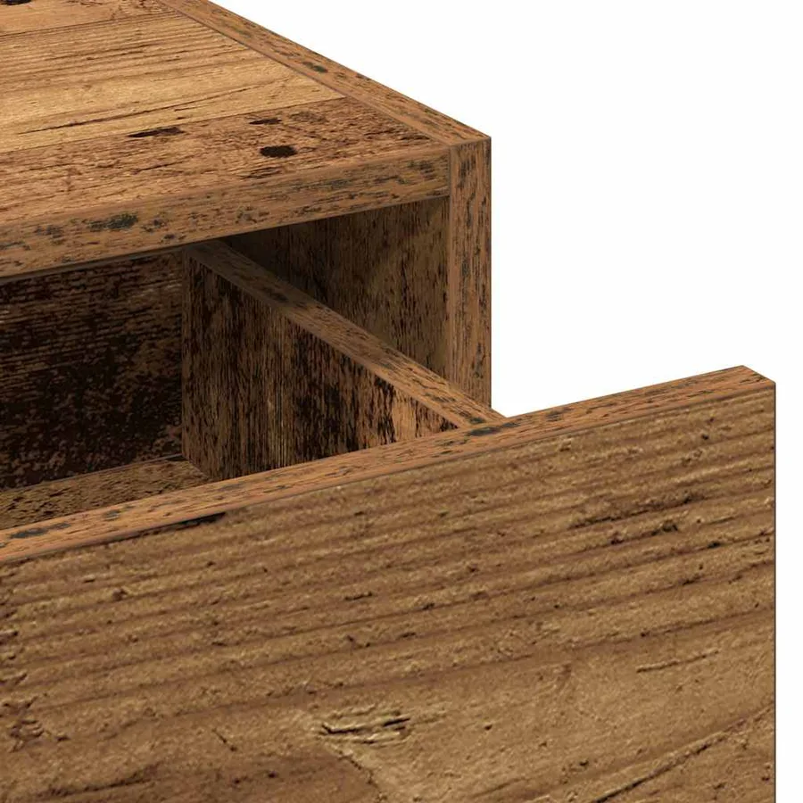 Table de Toilette Marron 83 x 40 x 70 cm Bois d'ingénierie - 9