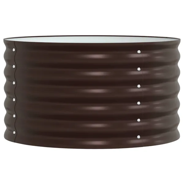 Lit surélevé Marron 80 x 80 x 44 cm Acier