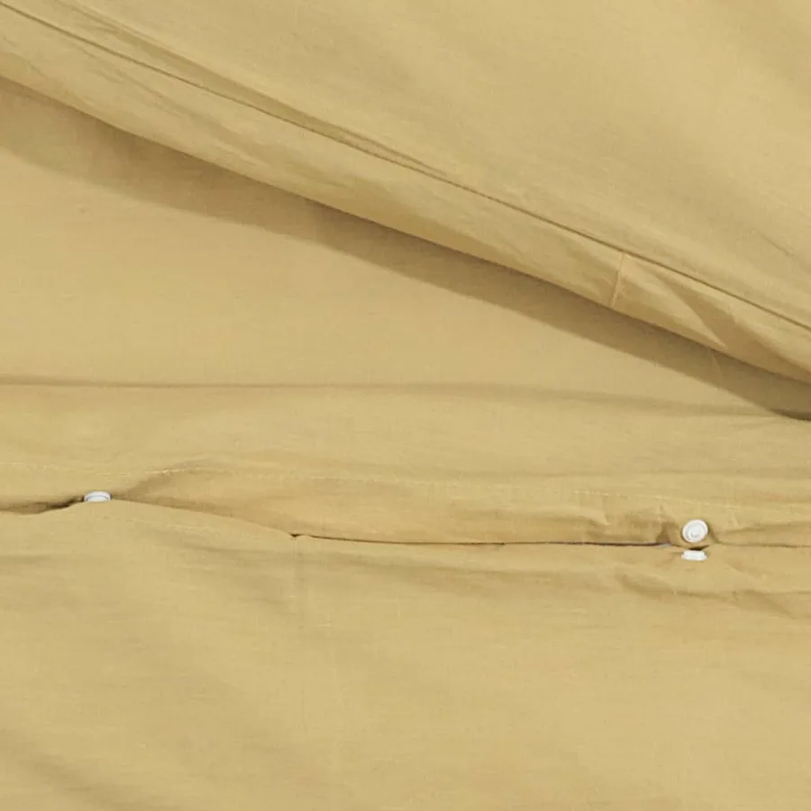 Ensemble de housse de couette Taupe 220x240 cm Microfibre - 8