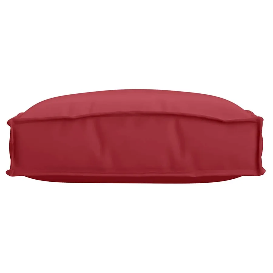Coussin 4 pcs Bordeaux 40 x 40 x 8 cm Tissu Oxford - 7