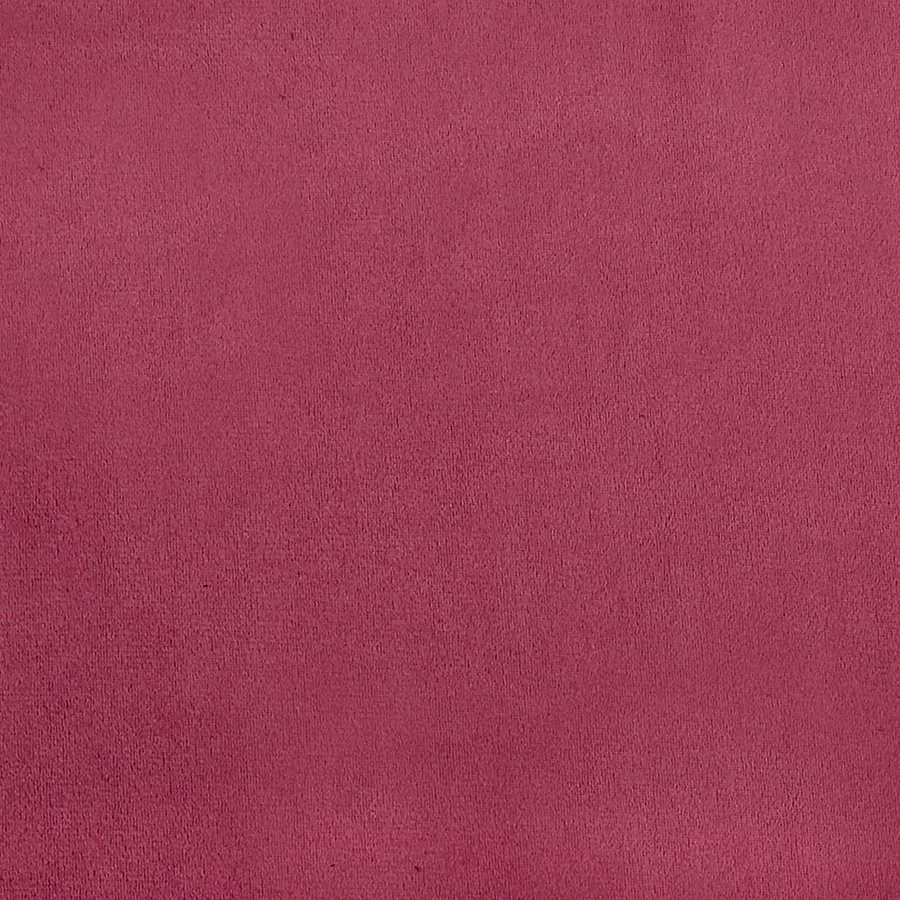 Canapé 2 places rouge bordeaux 120 cm velours - 6