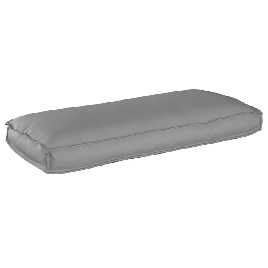 Coussin Gris 120 x 50 x 12 cm Tissu Oxford - 4