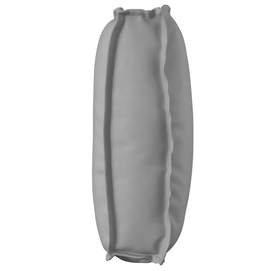 Coussin Gris 120 x 50 x 12 cm Tissu Oxford - 6