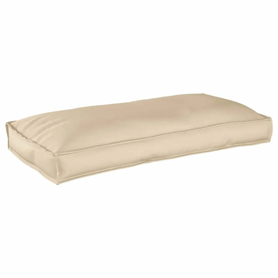 Coussin Beige 120 x 60 x 12 cm Tissu Oxford - 5