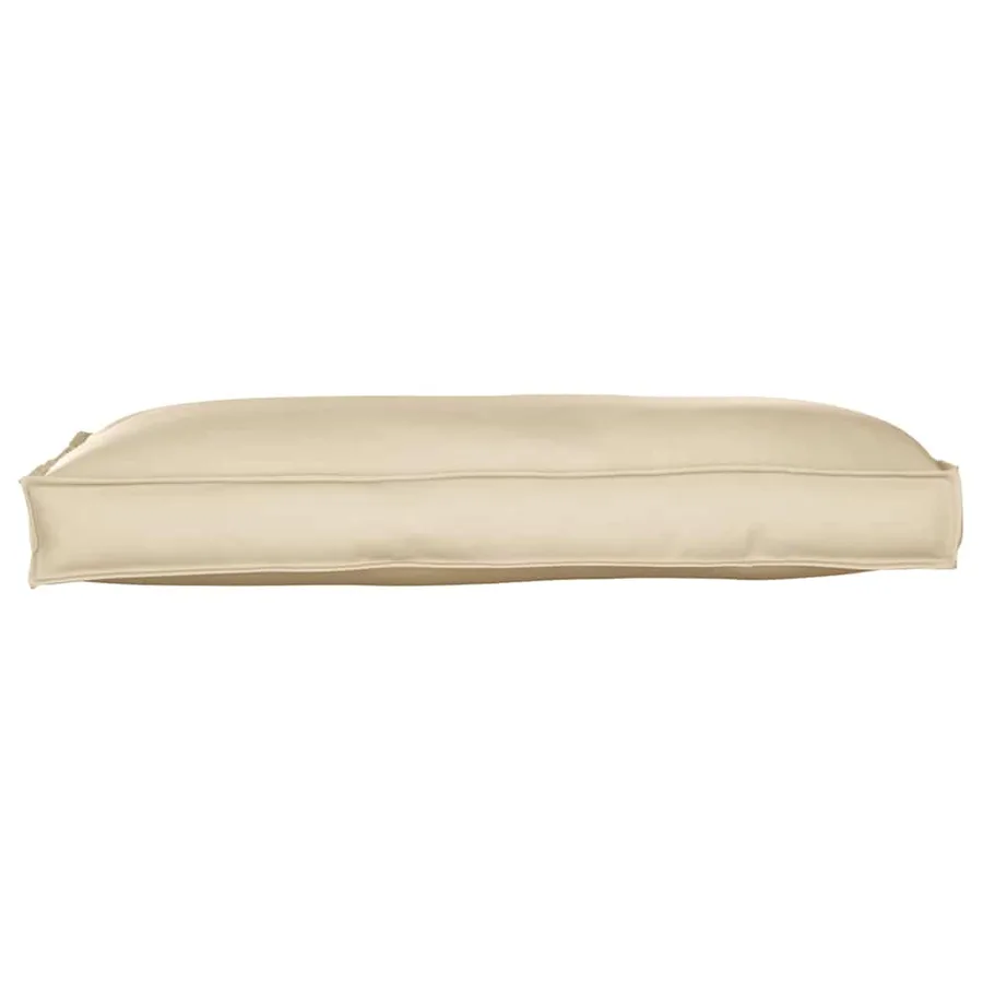 Coussin Beige 120 x 60 x 12 cm Tissu Oxford - 6