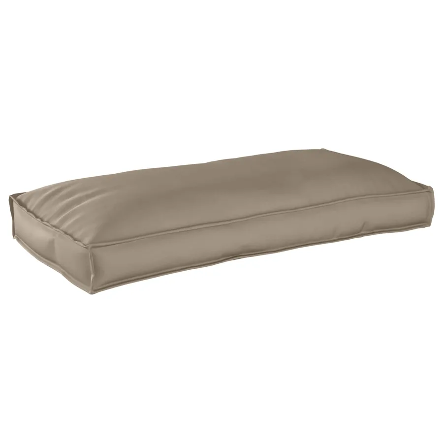 Coussin Taupe 120 x 60 x 12 cm Tissu Oxford - 6