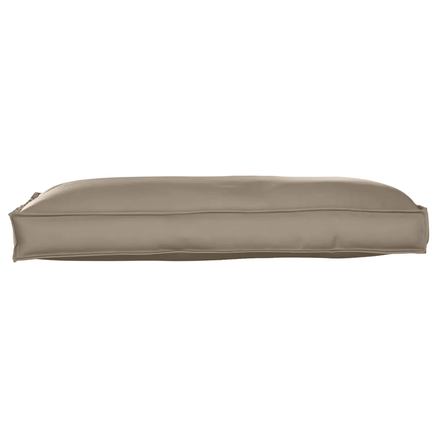 Coussin Taupe 120 x 60 x 12 cm Tissu Oxford - 7