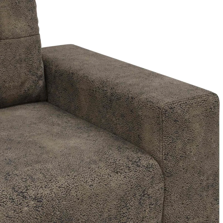 Fauteuil gris foncé 59 cm similicuir - 7