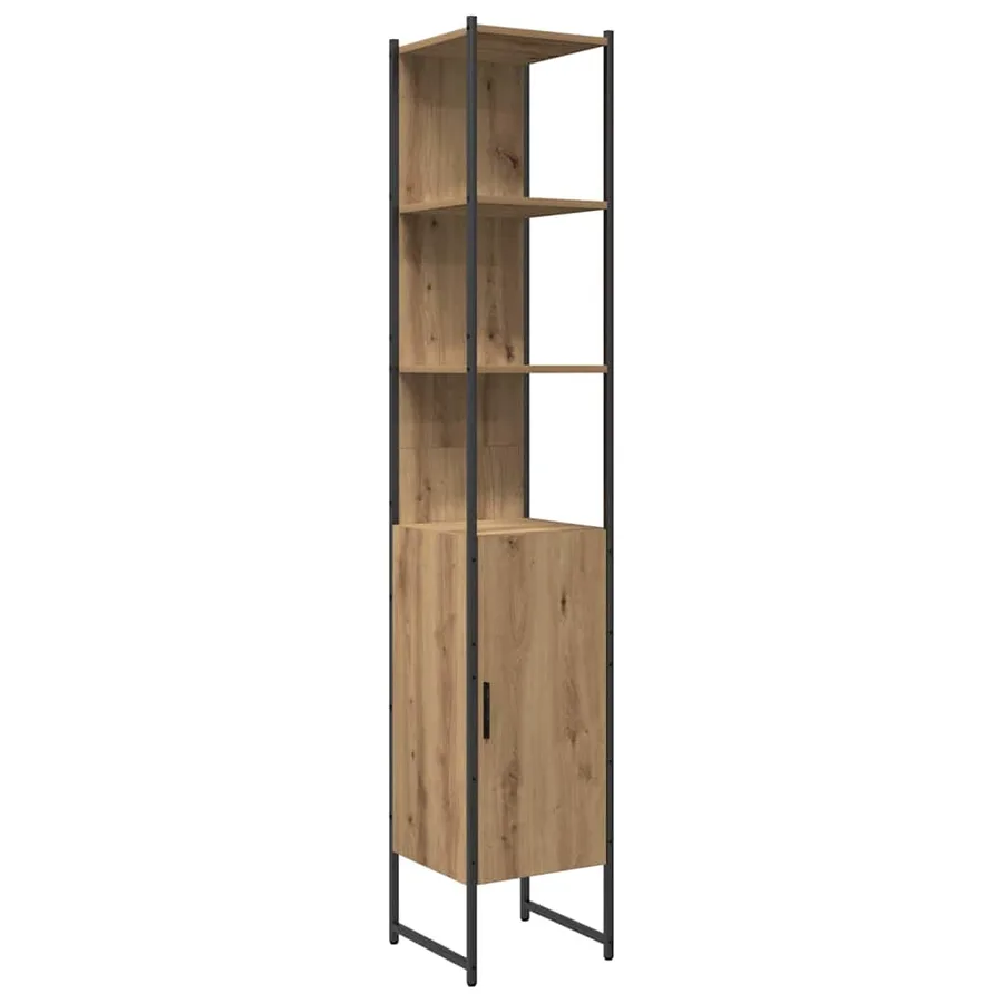 Ensemble de mobilier de salle de bain 4 pc Marron - 6