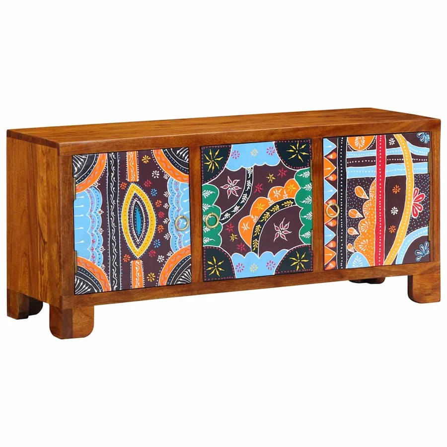 Banc à chaussures avec stockage Marron miel 100 x 35 x 45 cm - 7