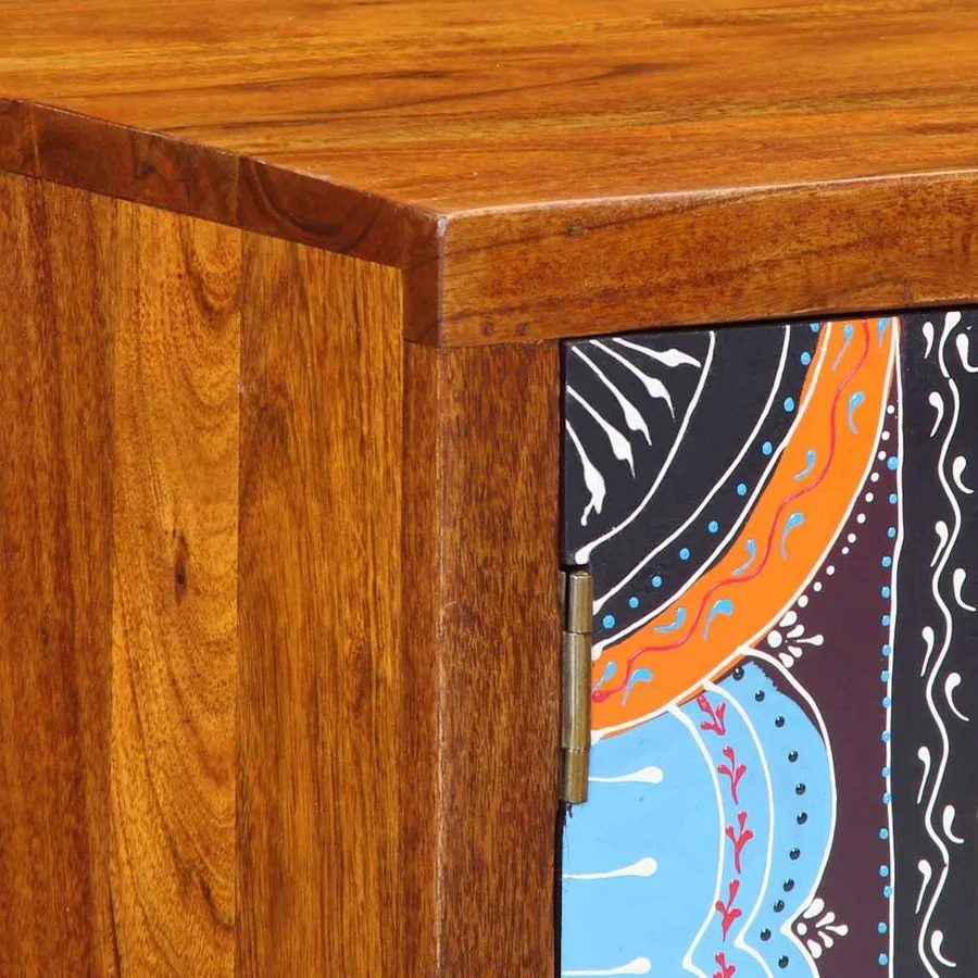 Banc à chaussures avec stockage Marron miel 100 x 35 x 45 cm - 8