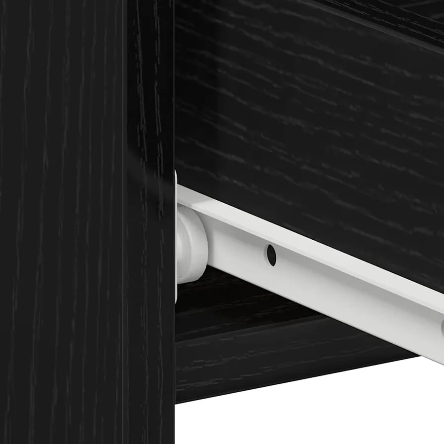 Cabinet de chevet 2 pcs Chêne noir 40 x 35 x 62,5 cm - 11