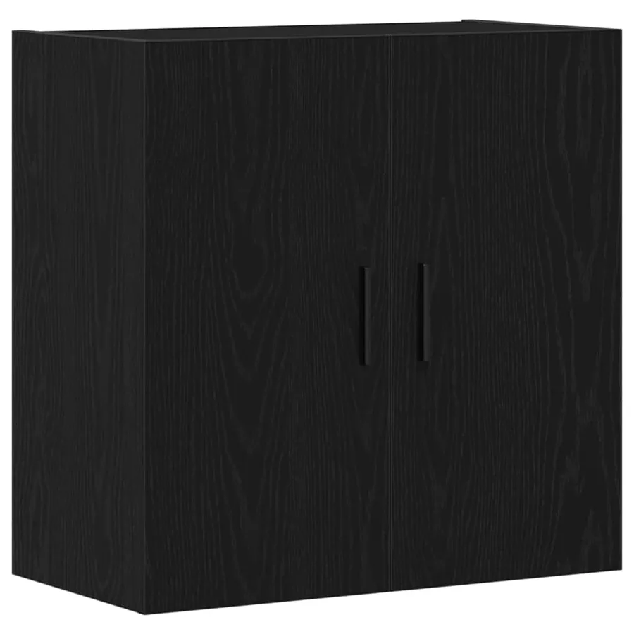 Meuble mural Chêne noir 60 x 31 x 60 cm Bois d'ingénierie - 2