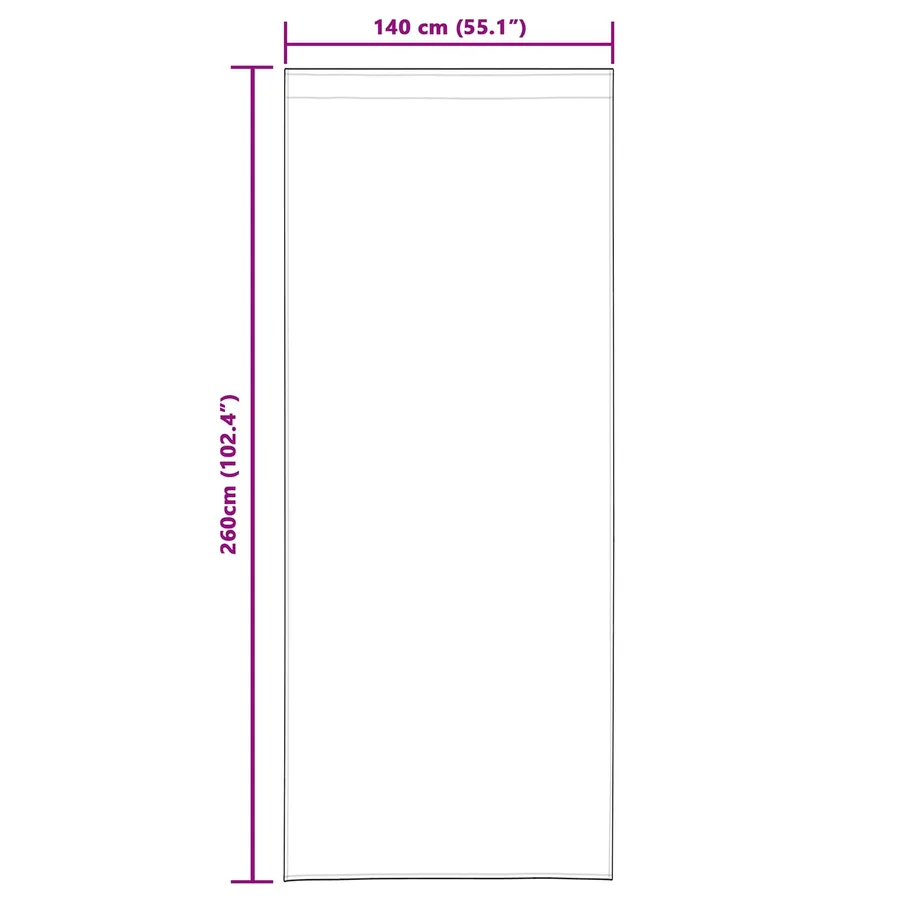 Rideaux occultants 2 pcs Vert foncé 140 x 260 cm Velours - 6
