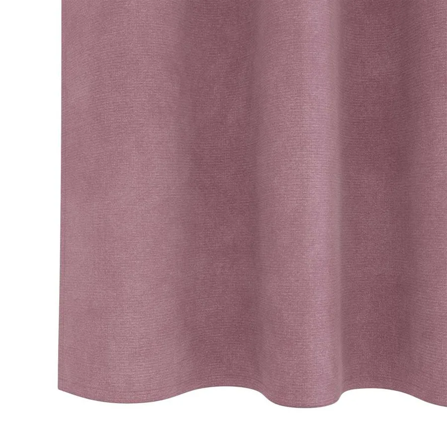 Rideaux occultants 2 pcs Rose foncé 140 x 140 cm Velours - 6