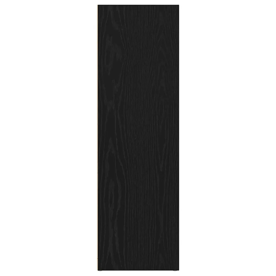 Bibliothèque en chêne noir 66 x 30 x 98 cm bois d'ingénierie - 6