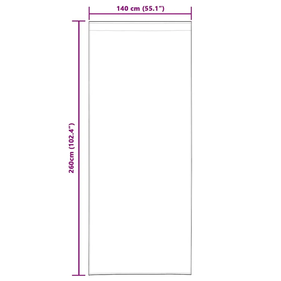 Rideaux occultants 2 pcs Noir 140 x 260 cm Velours - 9