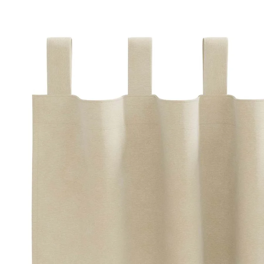 Rideaux occultants 2 pcs Crème 140 x 245 cm Velours - 5