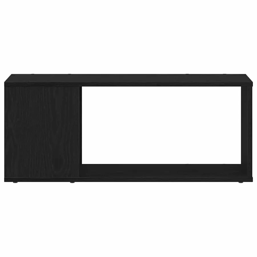 Ensemble meuble TV Chêne noir 80 x 24 x 32 cm Bois d'ingénierie - 6