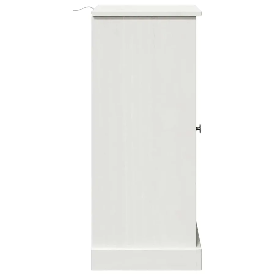 Armoire de salle de bain avec porte VIGO Blanc et Blanc Antique - 7
