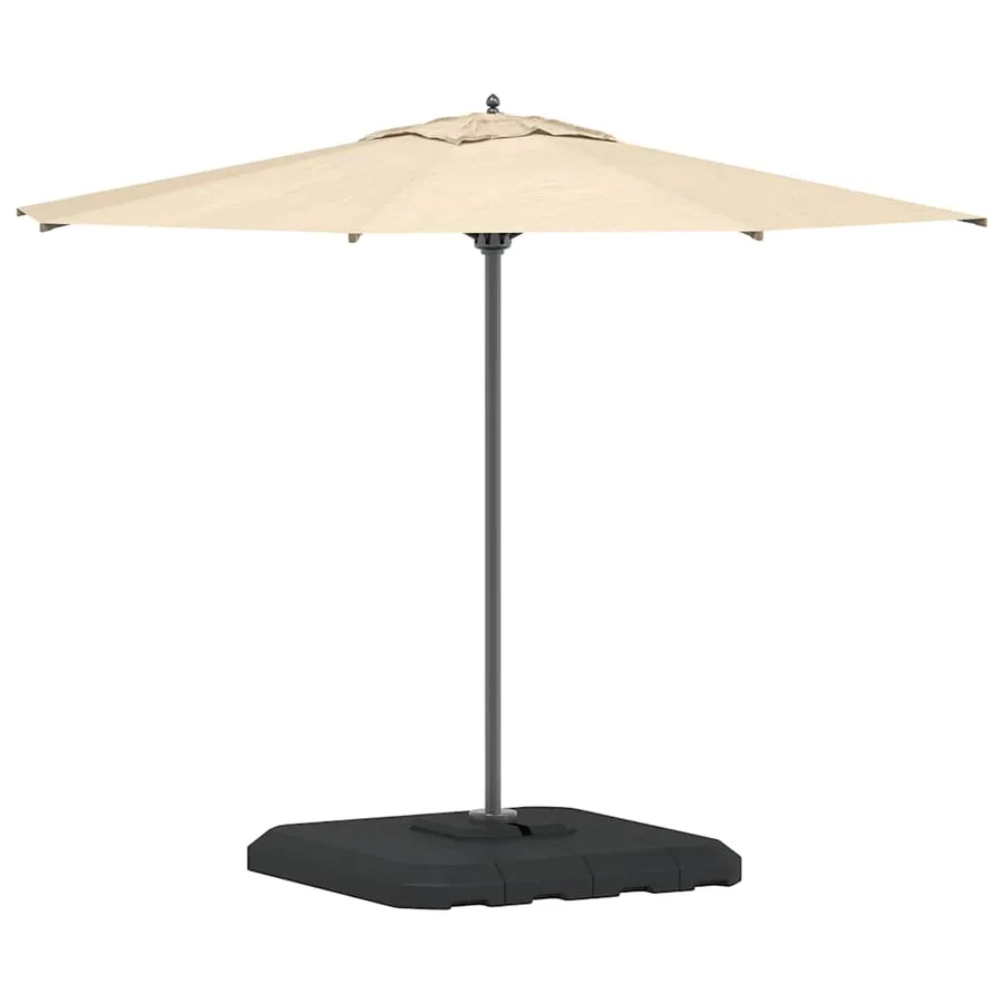 Base de parasol à bras déporté Noir 98 x 98 x 98 cm - 3